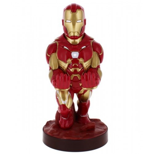 Cable Guy Iron Man Controller & Phone Holder with Charging Cable